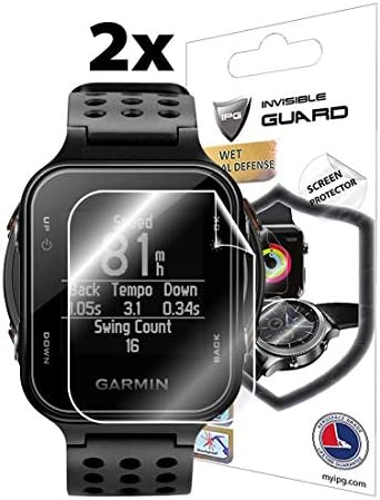 garmin Yaklaşım S20 Golf İzle (2X) Smartwatch Ekran Koruyucu Görünmez Ultra HD Clear Film Anti Scratch Cilt Guard-Pürüzsüz/Öz-Şifa