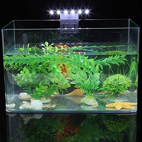 Wchıuoe Su Geçirmez klipsli lamba Ince LED akvaryum ışığı Bitkiler Büyümek Aydınlatma Ekili Balık Tankı