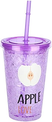 Su bardağı Plastik Smoothie kupası ile Saman Taşınabilir Buzlu İçecekler Kupa için Ev İçecek Parti Açık