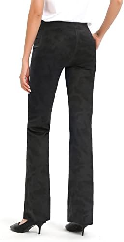 Safort 28 30 32 34 Inseam Düzenli Uzun Elbise Bootcut Yoga Pantolonu, Egzersiz Pantolonu