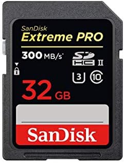 SanDisk 64 GB SDXC SD Extreme Pro UHS-II Hafıza Kartı Panasonic Lumix DC-S1H Aynasız fotoğraf makinesi ile Çalışır 4 K V30