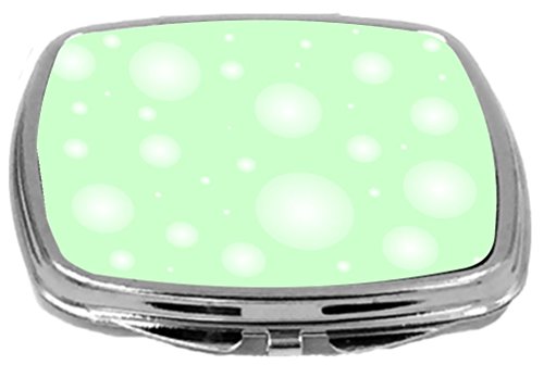 Rikki Knight Kompakt Ayna, Hayalet Yeşil Kabarcıklar