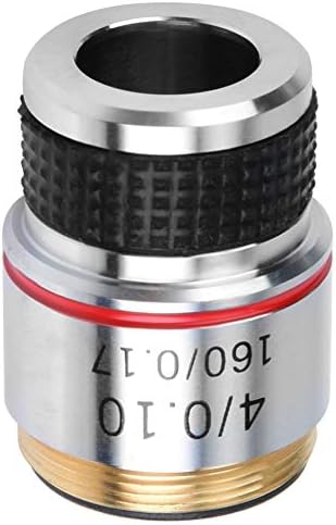 Marhynchus 4X Akromatik Objektif Lens için Biyolojik Mikroskop Montaj Boyutu 20mm ile kutusu