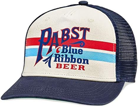 AMERİKAN İĞNE Sinclair Pabst Mavi Kurdele Bira Beyzbol Şapkası Ayarlanabilir Snapback Baba Şapkası (21001A-PBC-NAIV) Donanma