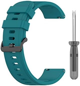 FitTurn Bantları Amazfit Neo akıllı saat ile Uyumlu Yedek Yumuşak Silikon Bant Renkli Silikon Bileklik Hızlı Bırakma Ayarlanabilir