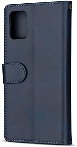 Cep Telefonu Flip samsung kılıfı Galaxy A51 5G Cüzdan tarzı koruyucu Kılıf, PU Deri koruyucu Kılıf Braketi Fonksiyonel koruyucu
