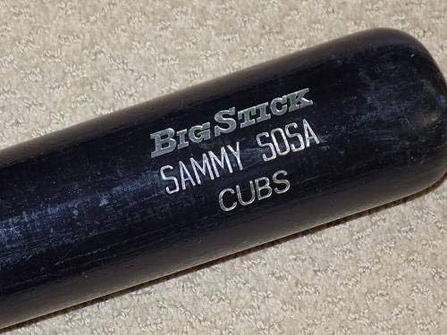 Sammy Sosa Oyunu Kullanılmış Yarasa 1999 Chicago Cubs PSA GU 8-MLB Oyunu Kullanılmış Yarasalar