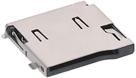 Fielect 20 adet TF Kart Bağlayıcı Tutucu Yaylı Itme Tipi PCB Dağı Bağlayıcı 9 Pin