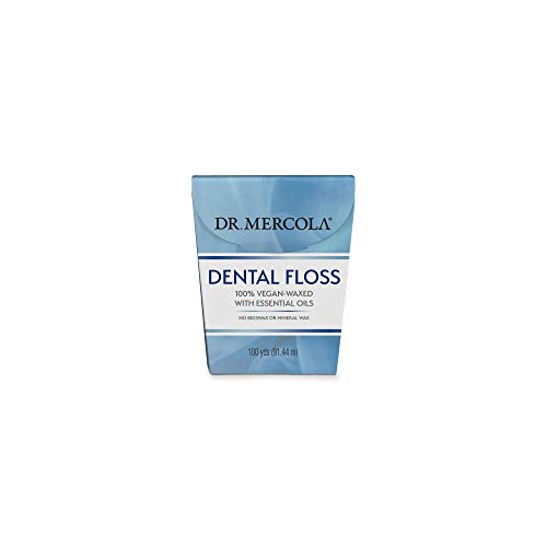 Dr. Mercola'nın Doğal Diş İpi (100 yds), Ağız Bakımı, Glutensiz
