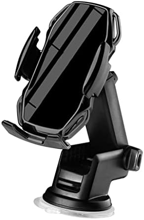 figatia Adjusatble Kablosuz Araç Şarj Cihazı 10W Hızlı Şarj Cep Telefonu Tutucu Klipsi-Siyah, 18 x 10 x 5cm