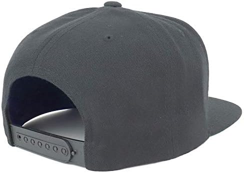 Trendy Giyim Mağazası Flexfit XXL Arı İşlemeli Yapılandırılmış Flatbill Snapback Cap