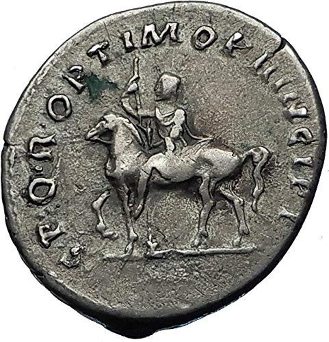 1 At üzerinde TRAJAN Otantik Antik 112AD Roma Genu Mezhep_in_description İyi