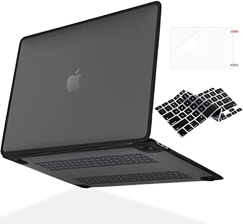 G JGOO MacBook Air 13 inç Kılıf ile Uyumlu 2021 2020 2019 2018 Yayın M1 A2337 A2179 A1932 Retina Dokunmatik Kimlikli, TPU Tamponlu