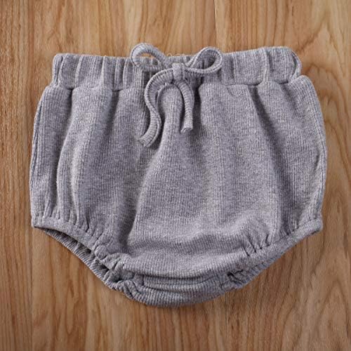 Muasaaluxi Unisex Yenidoğan Bebek Kız Erkek Kıyafetler Kısa Kollu Romper Düğme Bodysuit Şort Pantolon 2 Adet Giysi Set 0-18