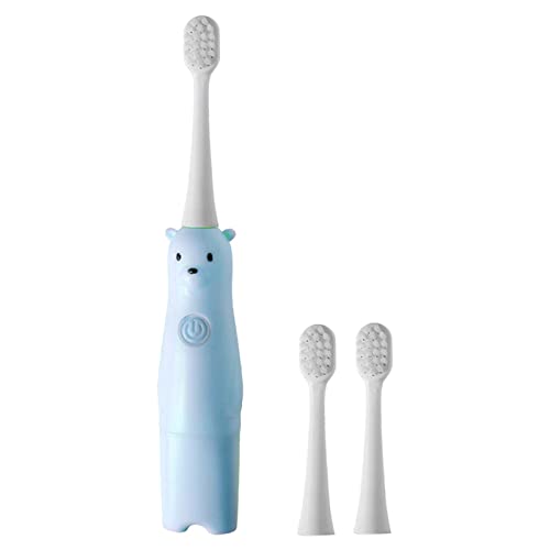 Elektrikli çocuk Diş Fırçası Bebek Çocuk Yeni Karikatür Yumuşak Kıllar Oral Temizleme Ve Beyazlatma Otomatik Diş Fırçası ile