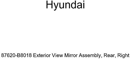 Orijinal Hyundai 87620-B8018 Dış Görünüm Ayna Düzeneği, Arka, Sağ