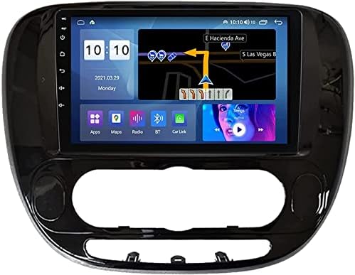 Dlisten Android 11 Araba Stereo Radyo ile Kıa Soul için 9 Ekran Ana Ünite GPS Navigasyon Dahili Carplay Android Oto/DSP / Wifi