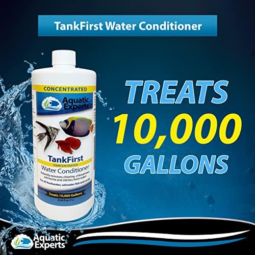 TankFirst Complete Aquarium Water Conditioner-Balık Suyu Kremi, Balık Tanklarından Klor, Kloramin, Amonyak ve Nitritleri Anında