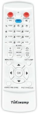 Sony VPL-EX120 için Yedek Video Projektör Uzaktan Kumandası (Beyaz)