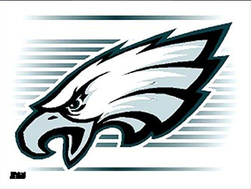 WinCraft NFL Philadelphia Eagles 08965021 Statik Sarılmak Çıkartması, 3 x 3