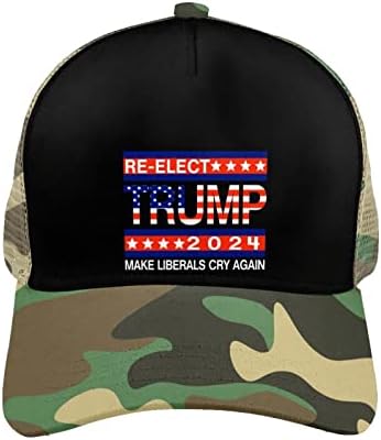 Nefes Spor Kap Erkekler Kadınlar için Koşu Şapka Donald Trump Seçim 2024 Liberaller Yapmak Cry Tekrar beyzbol şapkası Baba