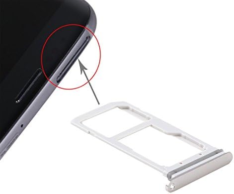 MoPAL Kart Tepsi (1 x SIM Kart Tepsi + 1x SD Kart Tepsi) Değiştirme için Galaxy S7 / G930 (Siyah) Cep Telefonu Tamir için (Renk:
