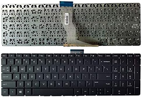 Laptop Yedek Klavye Fit HP Pavilion 15-BS013DX 15 - BS015DX 15-BS016DX 15-BS038DX 15-BS113DX 15-BS115DX ABD Düzeni (Siyah Hiçbir