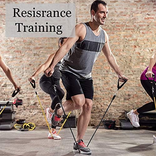 11 Adet Elastik Direnç Bantları Setleri Egzersiz Kauçuk Elastik Bant Fitness Spor Salonu Egzersiz Ekipmanları Eğitim Çekme