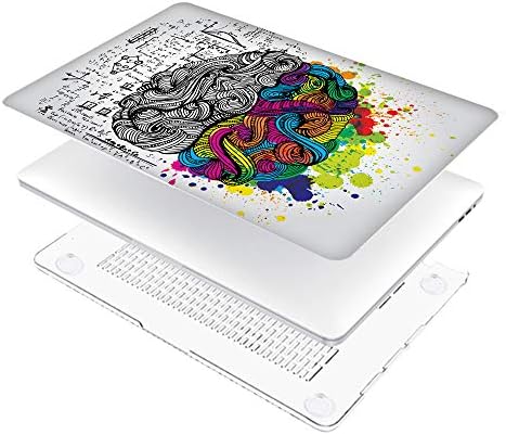 SDH Eski MacBook Hava 13 için Kılıf (A1369 / A1466, 2010-2017 Yayın), Plastik Sert Kabuk ve Degrade Klavye Cilt Kapak ve Toz