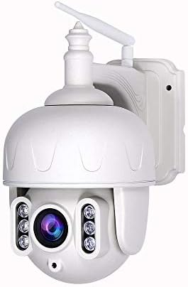 1296 P Açık Su Geçirmez 5X Zoom Ağ Dome Kamera 40 M Kızılötesi Gece Görüş Tam Renkli Gözetim Kamera Interkom