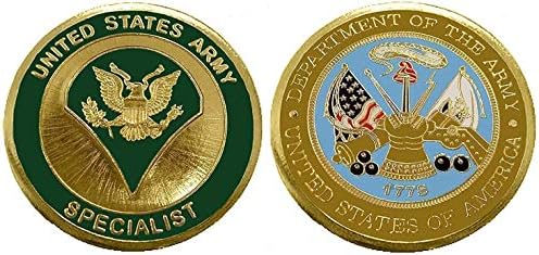Ordu Askere Rütbeleri-Uzman’ E4 Tahsil Mücadelesi Coin / Logo Poker / Şanslı Çip/Hediye