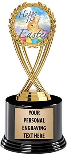 Özel Gravürlü Taç Ödülleri Paskalya Kupaları, Deluxe Yuvarlak Tabanlı 7.25 Kişiselleştirilmiş Çocuk Paskalya Kupası