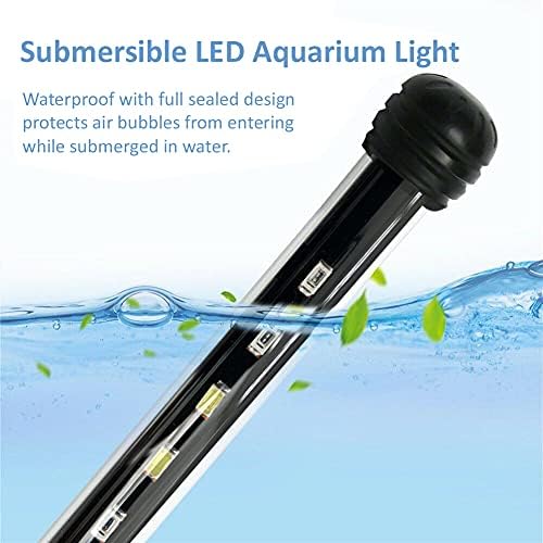 Tuzlu/Tatlı Su Balık Tankları için Aussie Akvaryumları Dalgıç Renk Değiştiren LED T4 Işık Fikstürü (37)