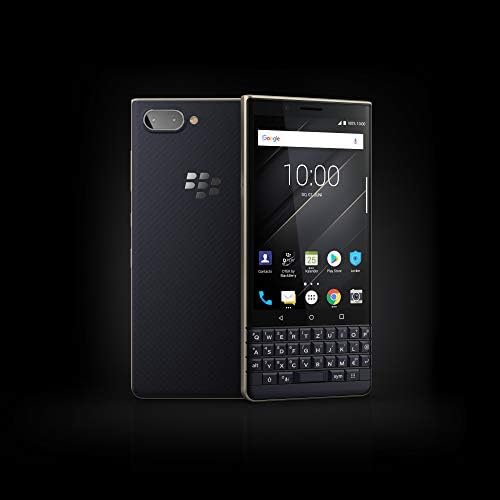 BlackBerry KEY2 LE (Lite) Çift SIM (64GB, BBE100-4, QWERTZ Tuş Takımı) (Yalnızca GSM, CDMA yok) Fabrika Kilidi Açılmış 4G Akıllı
