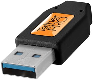 Tether Tools TetherPro USB 3.0-Micro-B Kablosu, 15' (4,6 m), Siyah