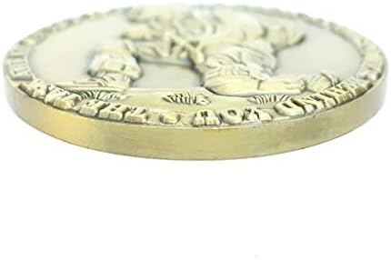 Önümüzdeki Görev High Relief Challenge Coin, Efesliler 6: 10-12 Tanrı'nın Tüm Zırhını Giydi, 1 3/4 inç Çapında (44 mm) (5'li