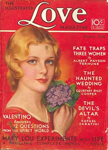 Resimli Aşk Dergisi 3/1931-Kule-Jules Erbit GGA kapağı-Albert Payson Terhune-VG