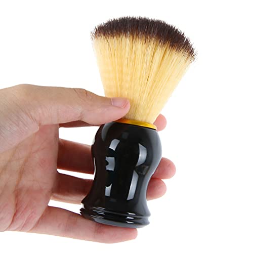 Tıraş Fırçası Erkekler Tıraş Fırçası erkek Bakım Aksesuarları Ahşap Saplı Yüz Bakım Sakal Temizleme Aracı 1 Adet