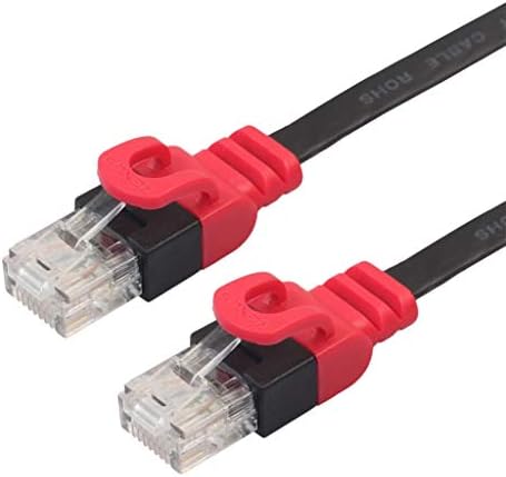Chenyouwen Ağ Aksesuarları LAN Kablosu Araçları CAT6 - 3 CAT6 Düz Ethernet Korumasız Gigabit RJ45 Ağ LAN Kablosu, Uzunluk: