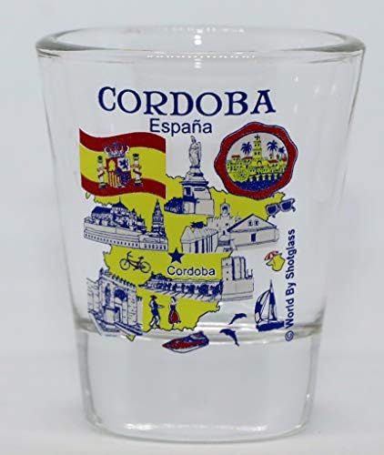 Cordoba İspanya Büyük İspanyol Şehirleri Koleksiyonu Shot Glass