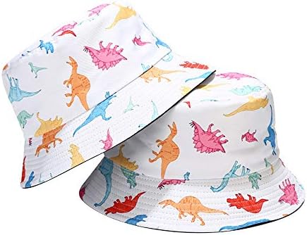 Quanhaigou Unisex Güneş Şapkaları, Pamuk Plaj Kovası Şapka Erkekler Kadınlar için, yaz Açık çocuğun Kızlar Boonie Kap Nefes