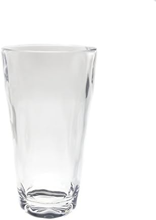 QG 22 oz. Akrilik Plastik Buzlu Çay Bardağı İçme Cam Bardak Seti 6 Temizle CG132-CL