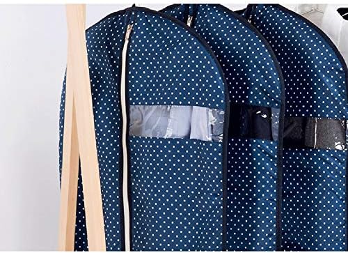 Space Saver Çanta Konfeksiyon Çanta Konfeksiyon Kapak Asılı Saklama Torbaları Takım Çantası 5 Paket Elbise Giysi Toz Geçirmez