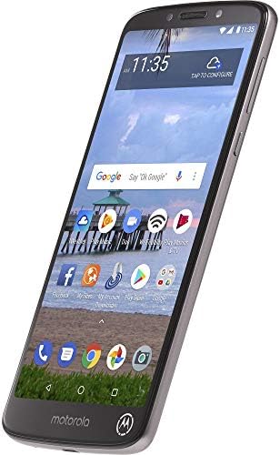 Toplam Kablosuz Motorola Moto e5 4G LTE Ön Ödemeli Akıllı Telefon, Siyah