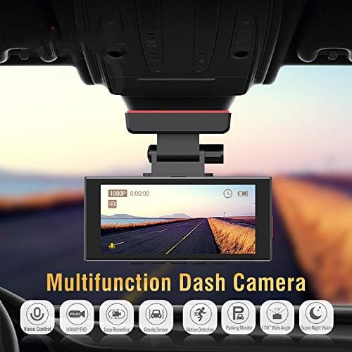 XIANSHIYUAN Çift Çizgi Kam Ön ve Arka 1080 P Dash Kamera Arabalar için 3.2 İnç IPS Ekran ile Gece Görüş, araba On-Dash Monte