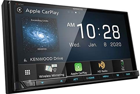 Kenwood DMX907S 6.95 Dijital Medya Dokunmatik Ekran Alıcısı w/ Apple CarPlay ve Android Otomatik