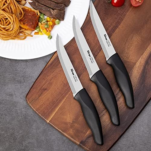 Bloklu Bıçak Seti ve 8'li Biftek Bıçağı Seti