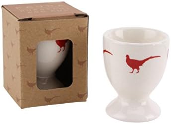 Sülün tasarım seramik Yumurta Kupası Fauna yaban hayatı aralığı hediye kutusunda