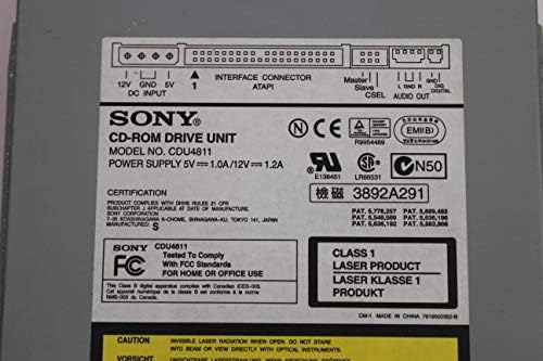 Sony CDU4811 48X kapalı beyaz IDE CD-ROM