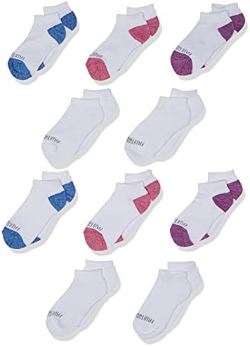 Tezgahın Meyvesi kızlar Günlük Temel Yastık Çorapları-10 Çift Paket